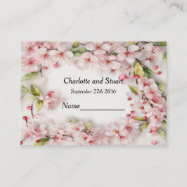 Cherry Blossom Platzkarte