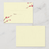 Cherry Blossom Platzkarten (Vorne/Hinten)