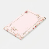 Cherry Blossom  Post-it Klebezettel (angewinkelt)