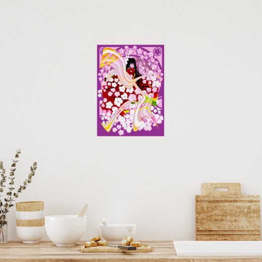 Cherry_Blossom Poster (Küche)