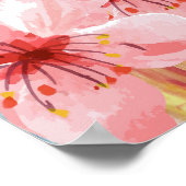 Cherry Blossom Poster (Ecke)