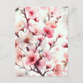 Cherry Blossom Postkarte (Vorderseite)