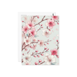 Cherry Blossom Postkarte