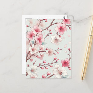 Cherry Blossom Postkarte