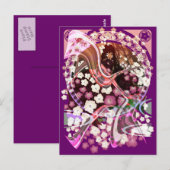 Cherry_Blossom Postkarte (Vorne/Hinten)