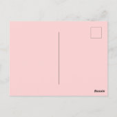 Cherry Blossom Postkarte (Rückseite)