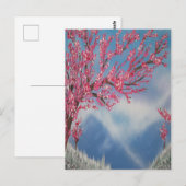 Cherry Blossom Postkarte (Vorne/Hinten)