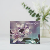 Cherry Blossom Postkarte 1 (Stehend Vorderseite)