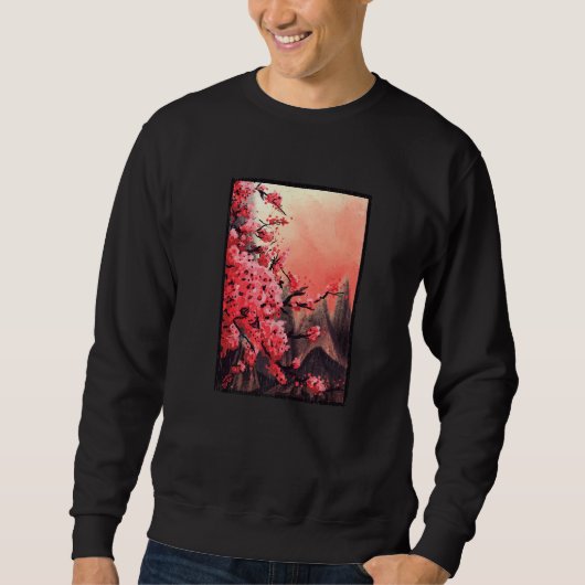 Cherry Blossom Premium Sweatshirt (Vorderseite)