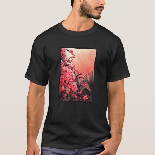 Cherry Blossom Premium T-Shirt (Vorderseite)