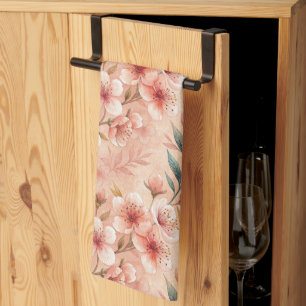 Cherry Blossom Print Kitchtuch Geschirrtuch