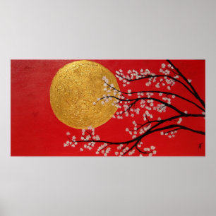 CHERRY BLOSSOM Print Poster