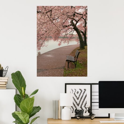 Cherry Blossom Print Poster (Heimbüro)