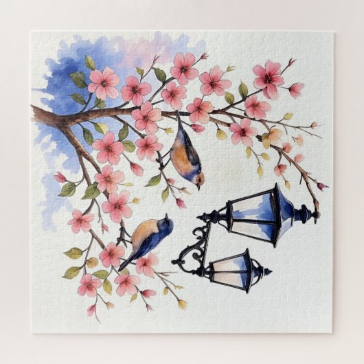 Cherry Blossom Puzzle (Horizontal)