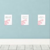 Cherry Blossom Ramadan Wall Art – Dua Set (Holzboden)