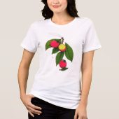 Cherry Blossom Renewal" Tri-Blend Shirt (Vorderseite)