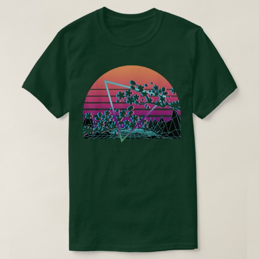 Cherry Blossom Retro 221 T-Shirt (Design vorne)