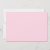 Cherry Blossom Rosa Elegantes Modernes Foto Save The Date (Rückseite)