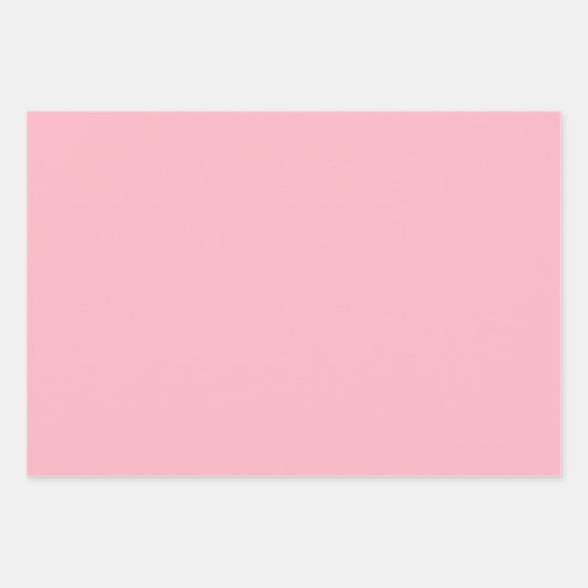 Cherry Blossom Rosa Farbe Geschenkpapier Set (Vorderseite)