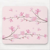 Cherry Blossom - Rosa Mousepad (Vorne)