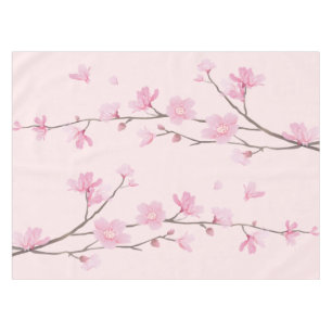 Cherry Blossom - Rosa Tischdecke