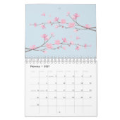 Cherry Blossom - Rot Kalender (Feb 2027)