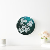 Cherry Blossom Runde Wanduhr (Zuhause)