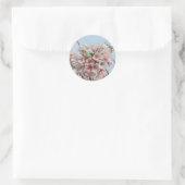 Cherry Blossom Runder Aufkleber (Tasche)