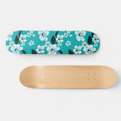 CHERRY BLOSSOM - SAKURA (AQUAMARIN) SKATEBOARD (Horizontal)