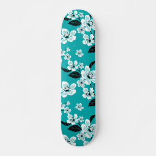 CHERRY BLOSSOM - SAKURA (AQUAMARIN) SKATEBOARD