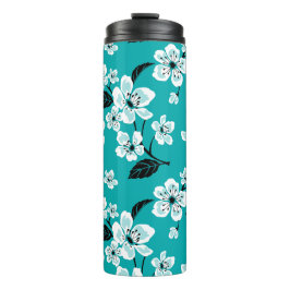 CHERRY BLOSSOM - SAKURA (AQUAMARIN) THERMOSBECHER