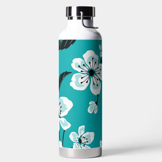 CHERRY BLOSSOM - SAKURA (AQUAMARIN) TRINKFLASCHE (links)