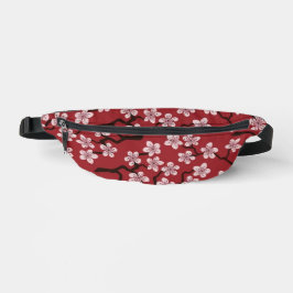 Cherry blossom  sakura blossoming  flowers elegant bauchtasche