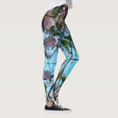 Cherry Blossom Sakura Blume Blumenkohl Leggings (Rechts)