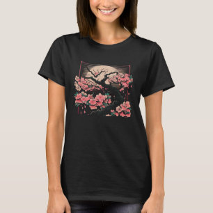 Cherry Blossom Sakura Blume Graphic Japan Vaporwa T-Shirt
