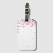 Cherry Blossom Sakura Japanese Art Tote Gepäckanhänger (Vorderseite Vertikal)