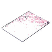 Cherry Blossom Sakura Japanese Art Tote  Notizblock (Linke Seite)