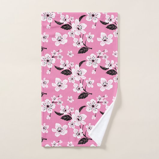 CHERRY BLOSSOM - SAKURA (LITE PINK) BADHANDTUCH SET (Handtuch)