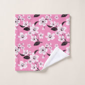 CHERRY BLOSSOM - SAKURA (LITE PINK) BADHANDTUCH SET (Waschlappen)