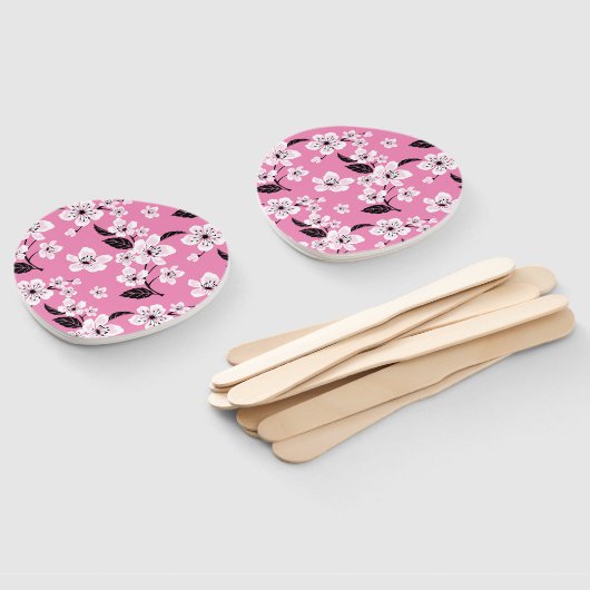 CHERRY BLOSSOM - SAKURA (LITE PINK) FÄCHER (Non-assembled)