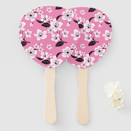 CHERRY BLOSSOM - SAKURA (LITE PINK) FÄCHER (Vorne und Hinten)