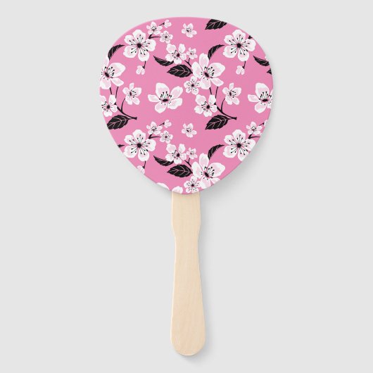 CHERRY BLOSSOM - SAKURA (LITE PINK) FÄCHER (Rückseite)