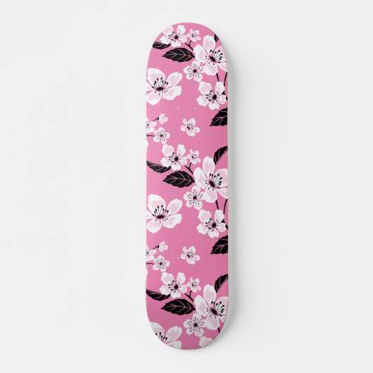 CHERRY BLOSSOM - SAKURA (LITE PINK) SKATEBOARD (Vorne)