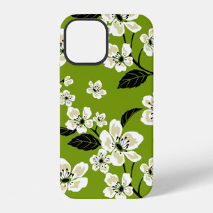 CHERRY BLOSSOM - SAKURA (MATCHA GRÜNE) iPhone 12 HÜLLE
