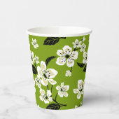 CHERRY BLOSSOM - SAKURA (MATCHA GRÜNE) PAPPBECHER (Links)