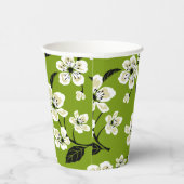 CHERRY BLOSSOM - SAKURA (MATCHA GRÜNE) PAPPBECHER (Rechts)