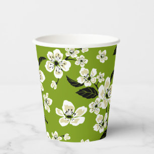 CHERRY BLOSSOM - SAKURA (MATCHA GRÜNE) PAPPBECHER