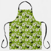 CHERRY BLOSSOM - SAKURA (MATCHA GRÜNE) SCHÜRZE (Vorderseite)
