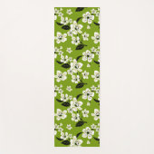 CHERRY BLOSSOM - SAKURA (MATCHA GRÜNE) YOGAMATTE (Vorderseite)