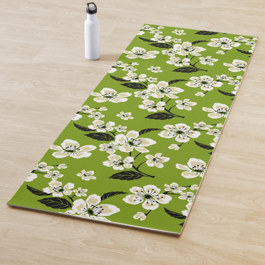CHERRY BLOSSOM - SAKURA (MATCHA GRÜNE) YOGAMATTE (Beispiel)